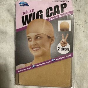 Two New nude wig caps, OS